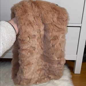 Zara rose gold scarf